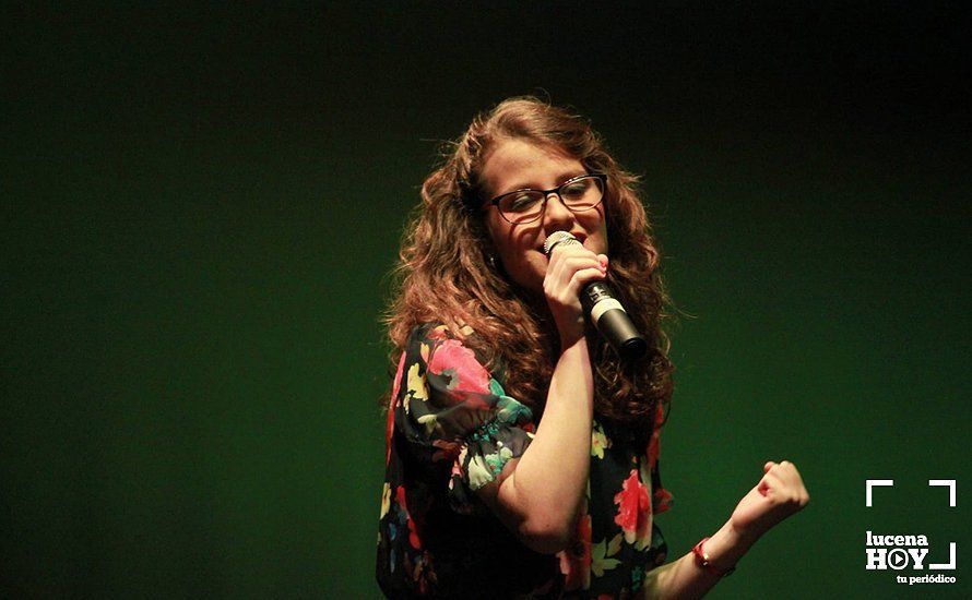 GALERÍA: Carmen Romero Muñoz, doble vencedora de la gala solidaria 'Tú sí que cantas' del IES Sierra de Aras GALERÍA: Carmen Romero Muñoz, doble vencedora de la gala solidaria 'Tú sí que cantas' del IES Sierra de Aras