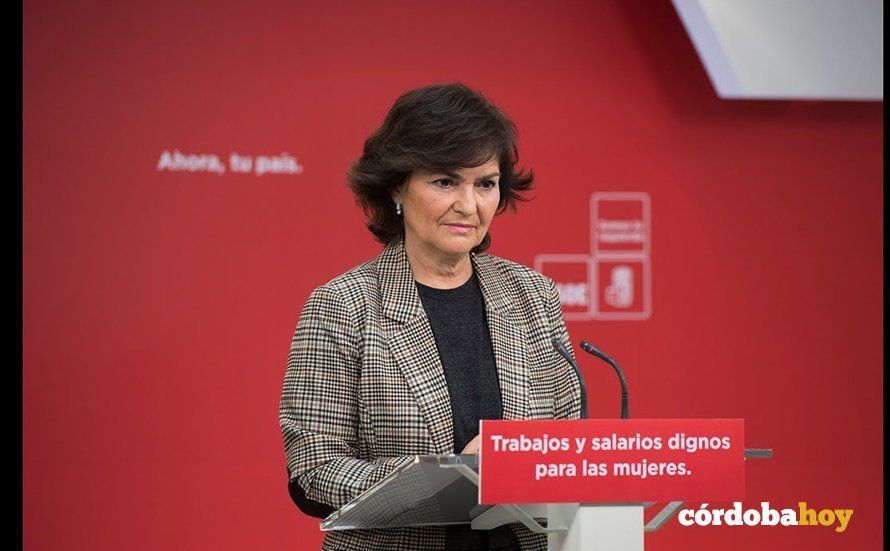 Carmen Calvo será vicepresidenta única con competencias en Igualdad