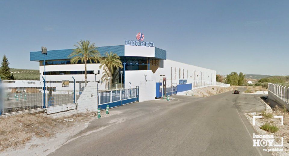  Instalaciones de Coreco, donde se ha producido el accidente 