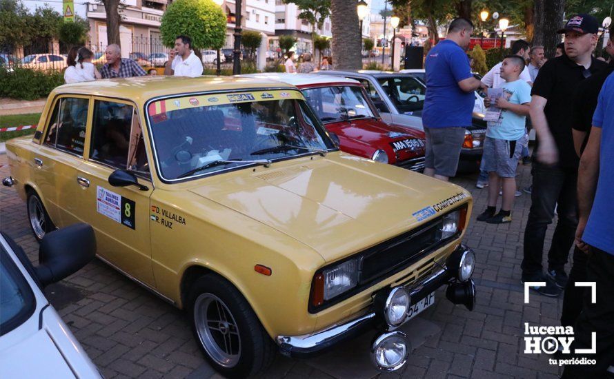 GALERÍA: 40 vehículos han participado esta madrugada en el I Classic Tour Nocturno de Lucena