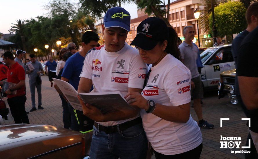 GALERÍA: 40 vehículos han participado esta madrugada en el I Classic Tour Nocturno de Lucena