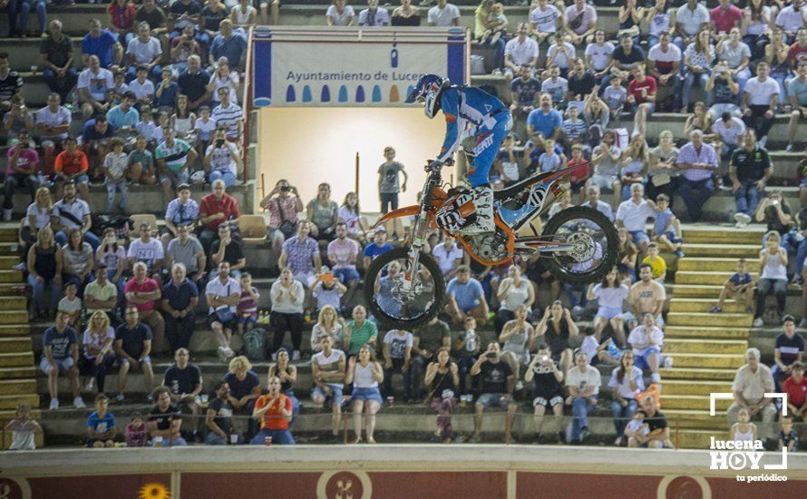 GALERÍA: La plaza de toros acoge la espectacularidad del Freestyle de la mano de algunos de los mejores pilotos del mundo