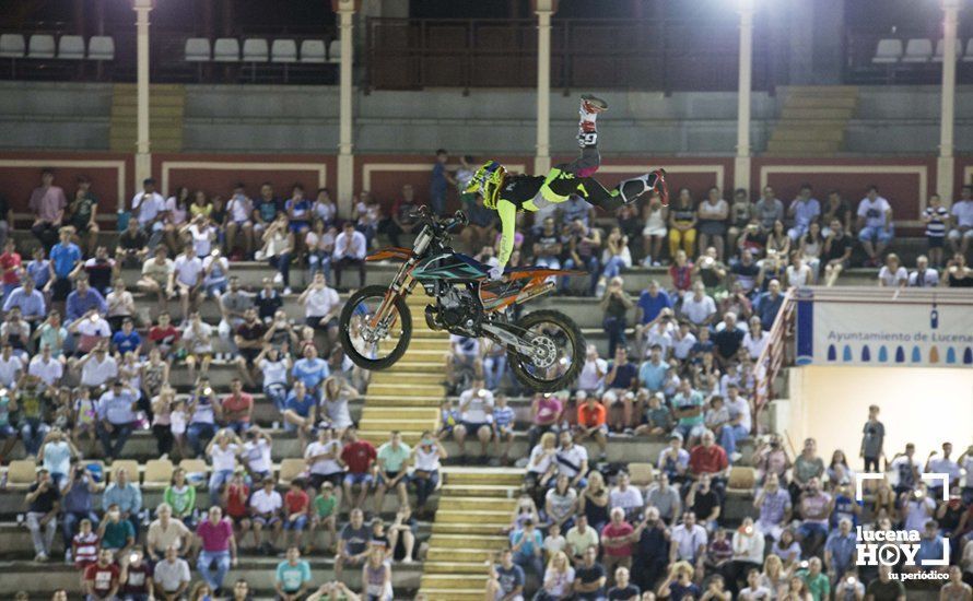 GALERÍA: La plaza de toros acoge la espectacularidad del Freestyle de la mano de algunos de los mejores pilotos del mundo GALERÍA: La plaza de toros acoge la espectacularidad del Freestyle de la mano de algunos de los mejores pilotos del mundo