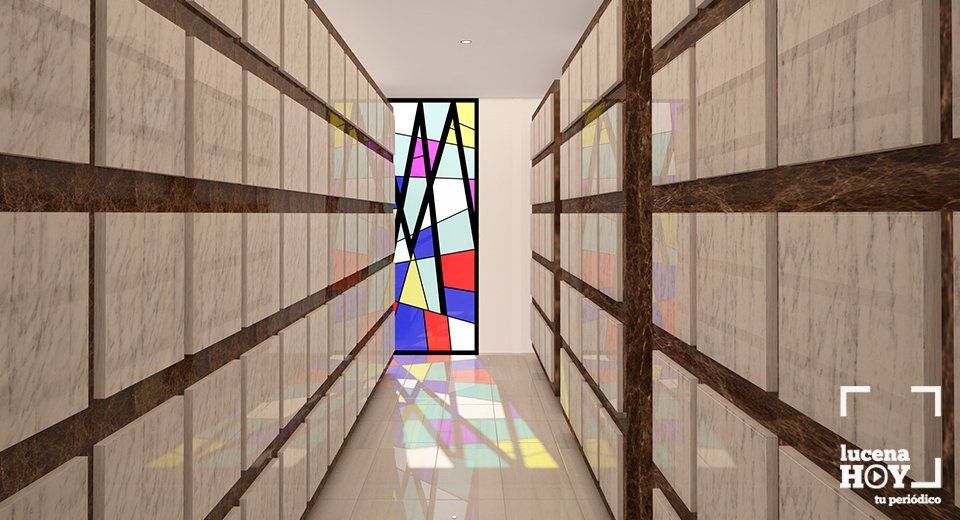 Imagen virtual del columbario 