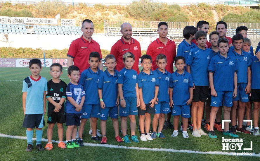 GALERÍA:  Las mejores fotos del Ciudad de Lucena 1 - 0 Atco. Malagueño y presentación de la Fundación Lucena CF