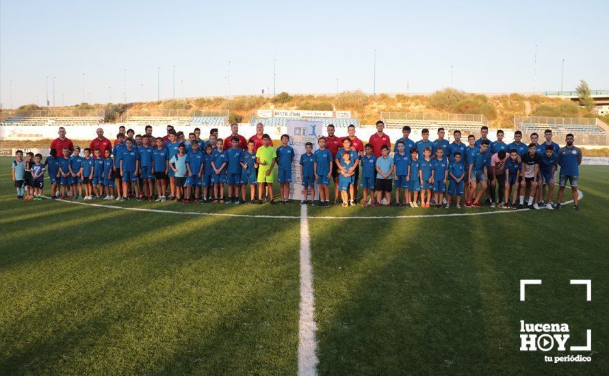 GALERÍA:  Las mejores fotos del Ciudad de Lucena 1 - 0 Atco. Malagueño y presentación de la Fundación Lucena CF