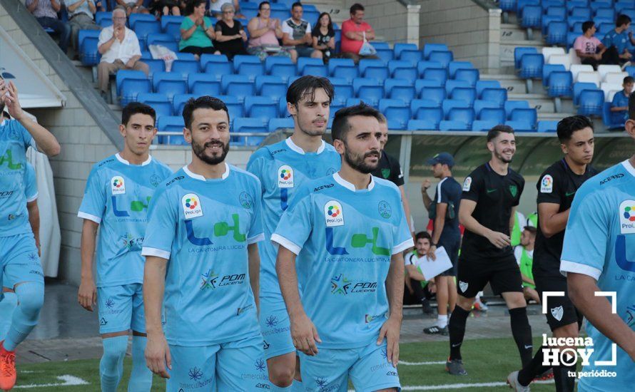 GALERÍA:  Las mejores fotos del Ciudad de Lucena 1 - 0 Atco. Malagueño y presentación de la Fundación Lucena CF