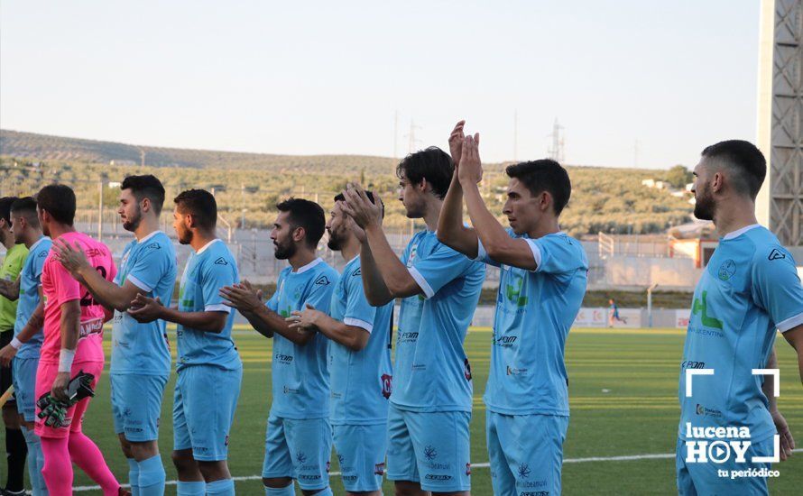 GALERÍA:  Las mejores fotos del Ciudad de Lucena 1 - 0 Atco. Malagueño y presentación de la Fundación Lucena CF