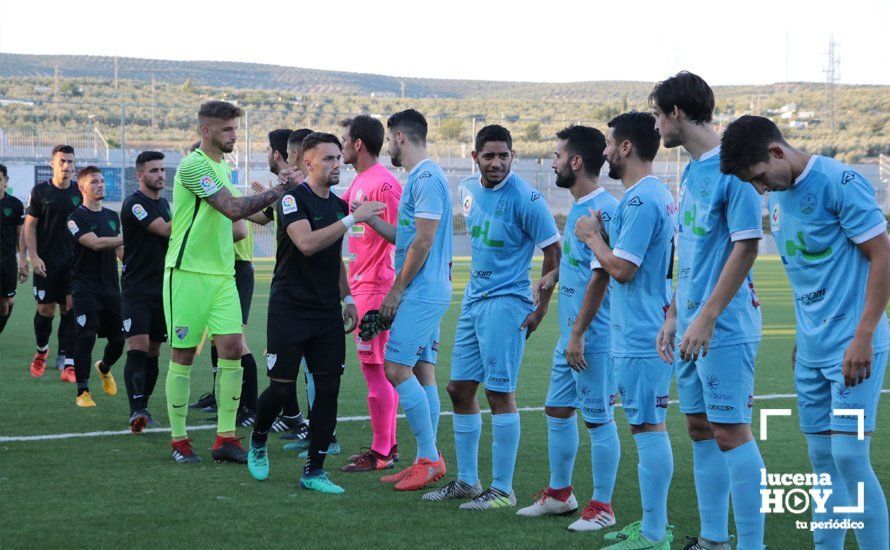 GALERÍA:  Las mejores fotos del Ciudad de Lucena 1 - 0 Atco. Malagueño y presentación de la Fundación Lucena CF