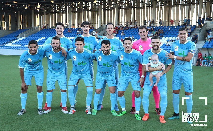 GALERÍA:  Las mejores fotos del Ciudad de Lucena 1 - 0 Atco. Malagueño y presentación de la Fundación Lucena CF