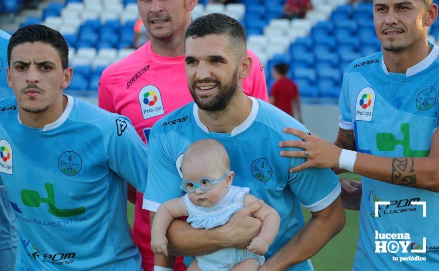 GALERÍA:  Las mejores fotos del Ciudad de Lucena 1 - 0 Atco. Malagueño y presentación de la Fundación Lucena CF