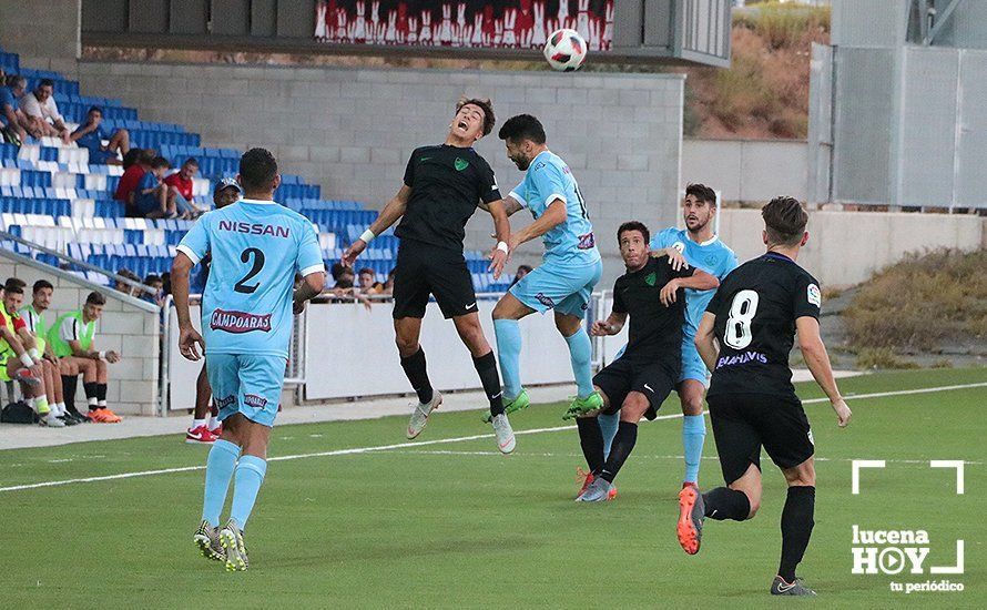 GALERÍA:  Las mejores fotos del Ciudad de Lucena 1 - 0 Atco. Malagueño y presentación de la Fundación Lucena CF