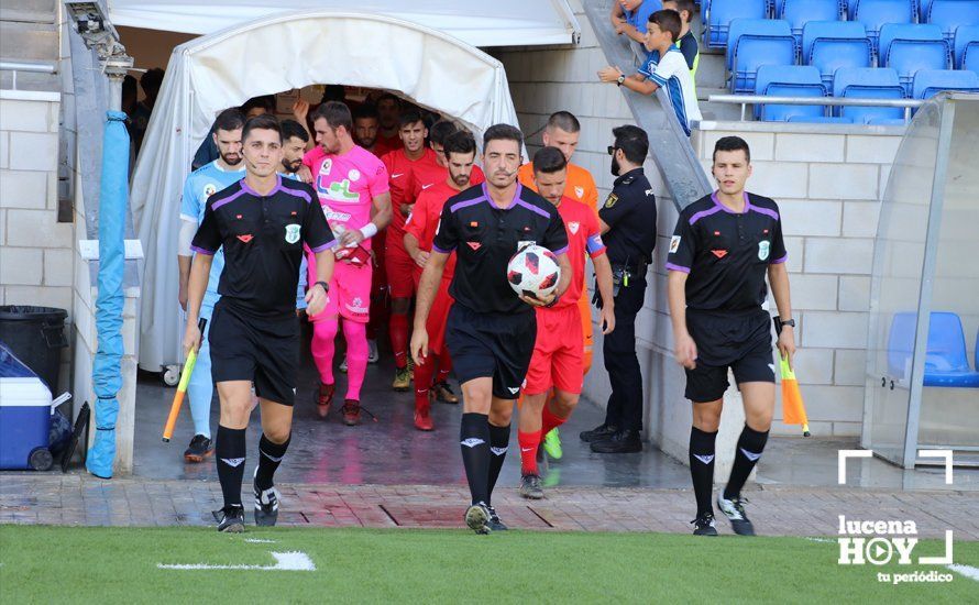 GALERÍA: El Ciudad de Lucena naufraga ante un Sevilla 'C' que supo aprovechar la debilidad defensiva local en la primera mitad (1-2)