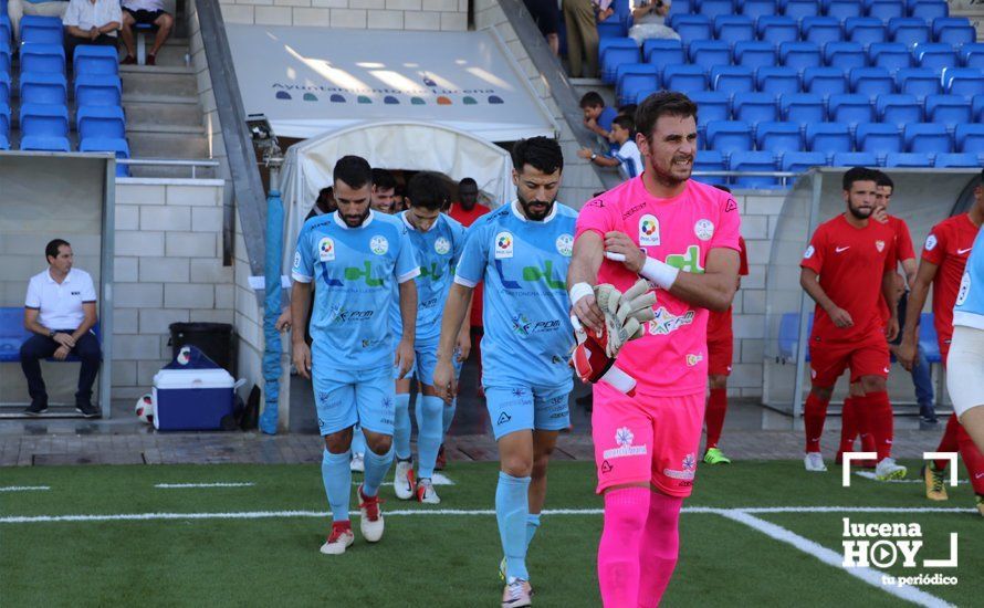 GALERÍA: El Ciudad de Lucena naufraga ante un Sevilla 'C' que supo aprovechar la debilidad defensiva local en la primera mitad (1-2)