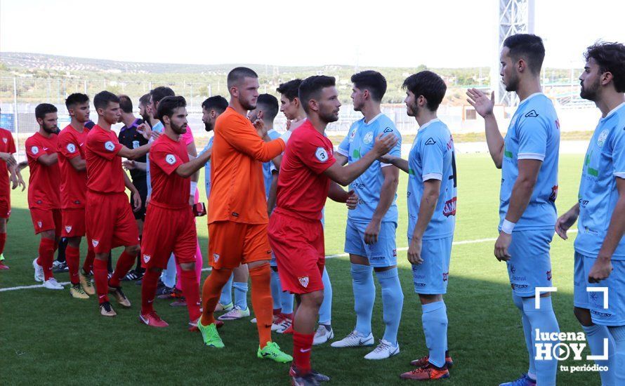 GALERÍA: El Ciudad de Lucena naufraga ante un Sevilla 'C' que supo aprovechar la debilidad defensiva local en la primera mitad (1-2)