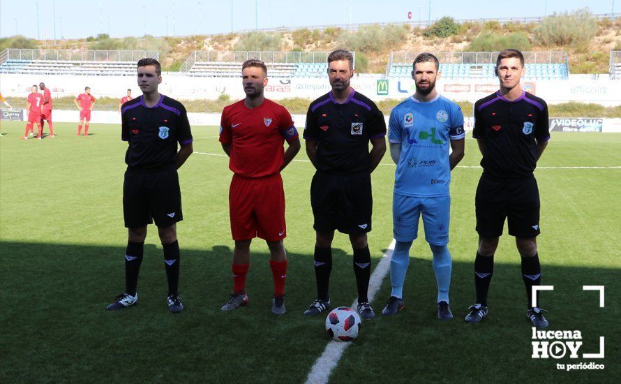 GALERÍA: El Ciudad de Lucena naufraga ante un Sevilla 'C' que supo aprovechar la debilidad defensiva local en la primera mitad (1-2)