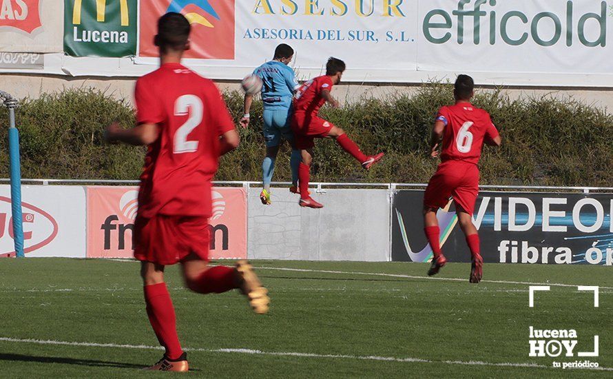 GALERÍA: El Ciudad de Lucena naufraga ante un Sevilla 'C' que supo aprovechar la debilidad defensiva local en la primera mitad (1-2)