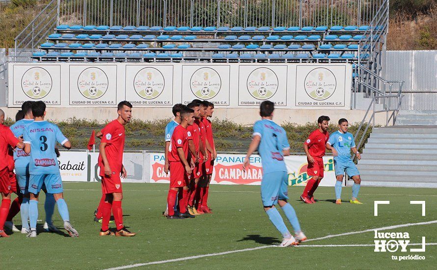GALERÍA: El Ciudad de Lucena naufraga ante un Sevilla 'C' que supo aprovechar la debilidad defensiva local en la primera mitad (1-2) GALERÍA: El Ciudad de Lucena naufraga ante un Sevilla 'C' que supo aprovechar la debilidad defensiva local en la primera mitad (1-2)