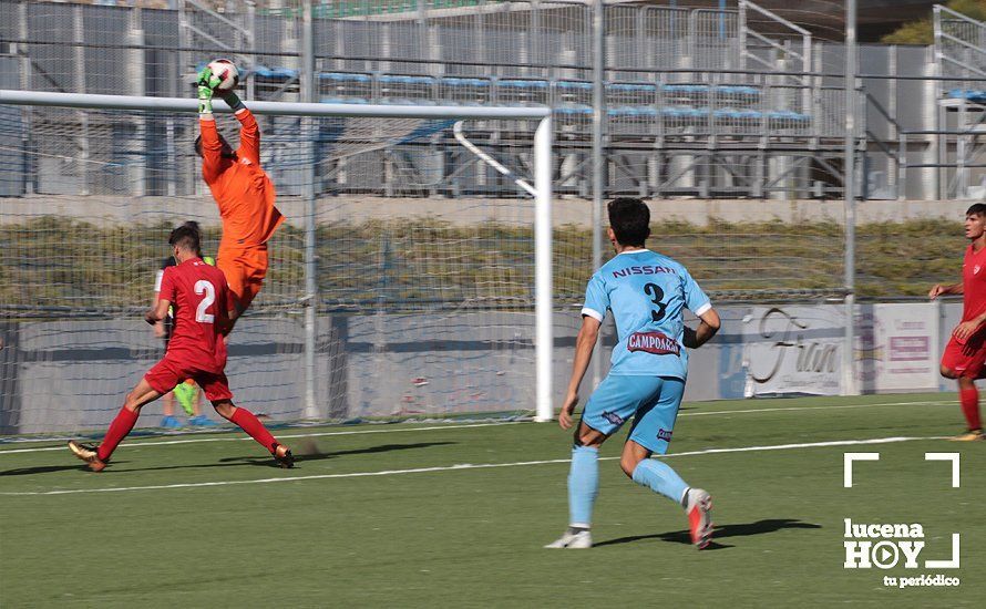 GALERÍA: El Ciudad de Lucena naufraga ante un Sevilla 'C' que supo aprovechar la debilidad defensiva local en la primera mitad (1-2)