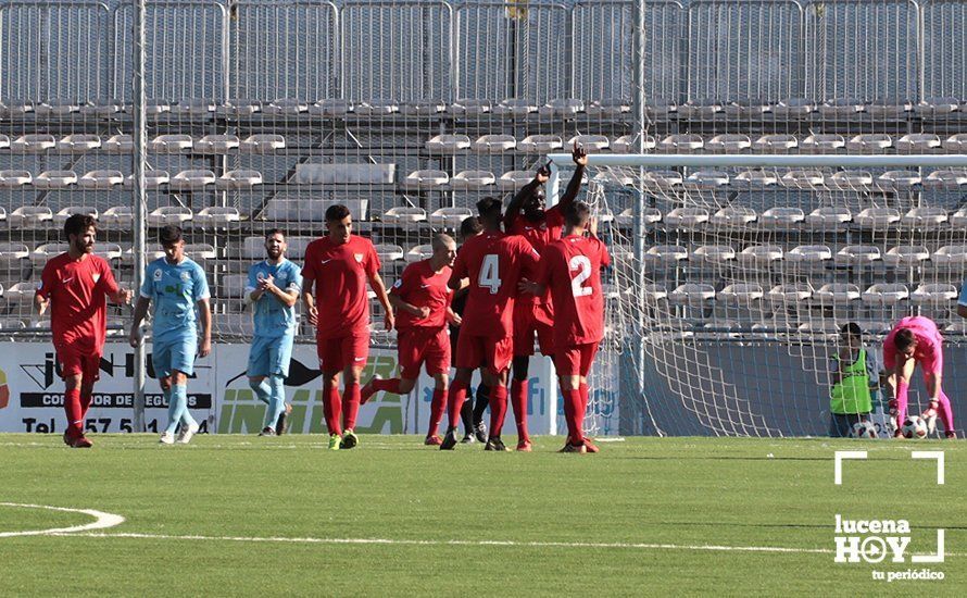 GALERÍA: El Ciudad de Lucena naufraga ante un Sevilla 'C' que supo aprovechar la debilidad defensiva local en la primera mitad (1-2)