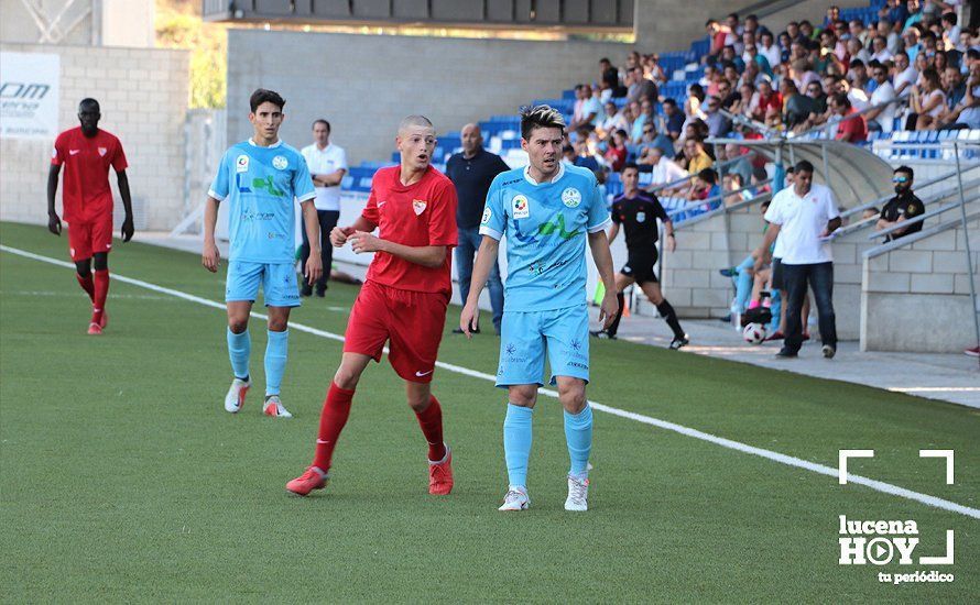 GALERÍA: El Ciudad de Lucena naufraga ante un Sevilla 'C' que supo aprovechar la debilidad defensiva local en la primera mitad (1-2)