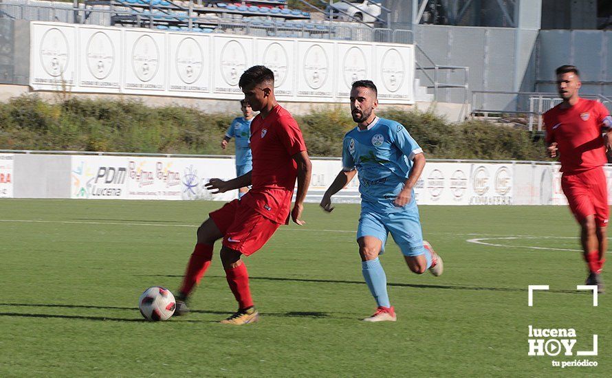 GALERÍA: El Ciudad de Lucena naufraga ante un Sevilla 'C' que supo aprovechar la debilidad defensiva local en la primera mitad (1-2)