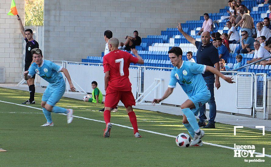 GALERÍA: El Ciudad de Lucena naufraga ante un Sevilla 'C' que supo aprovechar la debilidad defensiva local en la primera mitad (1-2)