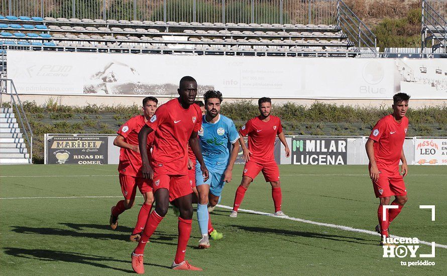 GALERÍA: El Ciudad de Lucena naufraga ante un Sevilla 'C' que supo aprovechar la debilidad defensiva local en la primera mitad (1-2)