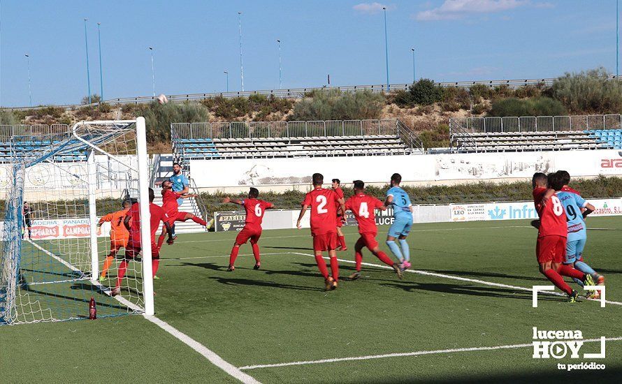 GALERÍA: El Ciudad de Lucena naufraga ante un Sevilla 'C' que supo aprovechar la debilidad defensiva local en la primera mitad (1-2)