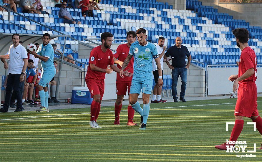 GALERÍA: El Ciudad de Lucena naufraga ante un Sevilla 'C' que supo aprovechar la debilidad defensiva local en la primera mitad (1-2)