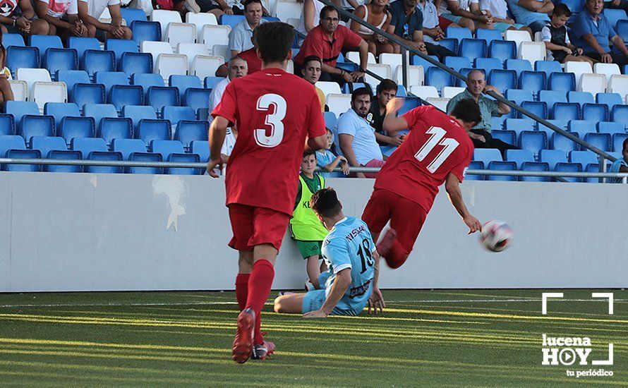 GALERÍA: El Ciudad de Lucena naufraga ante un Sevilla 'C' que supo aprovechar la debilidad defensiva local en la primera mitad (1-2)