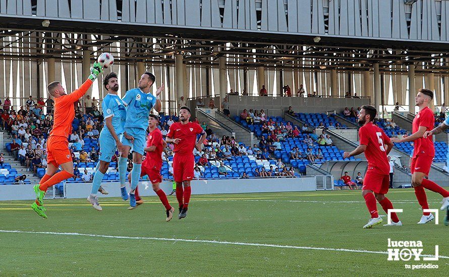 GALERÍA: El Ciudad de Lucena naufraga ante un Sevilla 'C' que supo aprovechar la debilidad defensiva local en la primera mitad (1-2)