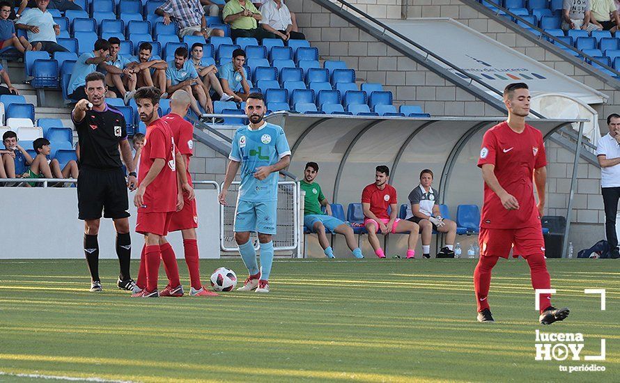 GALERÍA: El Ciudad de Lucena naufraga ante un Sevilla 'C' que supo aprovechar la debilidad defensiva local en la primera mitad (1-2)