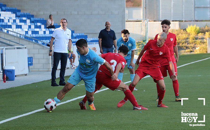 GALERÍA: El Ciudad de Lucena naufraga ante un Sevilla 'C' que supo aprovechar la debilidad defensiva local en la primera mitad (1-2)