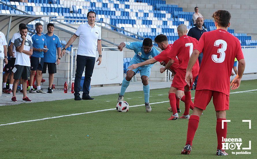 GALERÍA: El Ciudad de Lucena naufraga ante un Sevilla 'C' que supo aprovechar la debilidad defensiva local en la primera mitad (1-2)