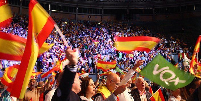 Acto público de Vox en Vistalegre Acto público de Vox en Vistalegre