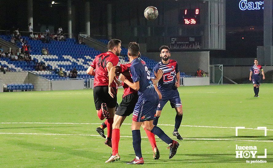 GALERÍA: El Lucecor se estrena en el estadio Ciudad de Lucena con victoria en el derbi comarcal frente al Egabrense F.B. (1-0)