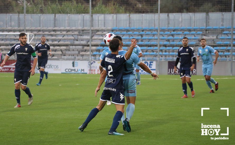 GALERÍA: El Ciudad de Lucena mejora ostensiblemente frente al Algeciras pero no pasa del empate (1-1)