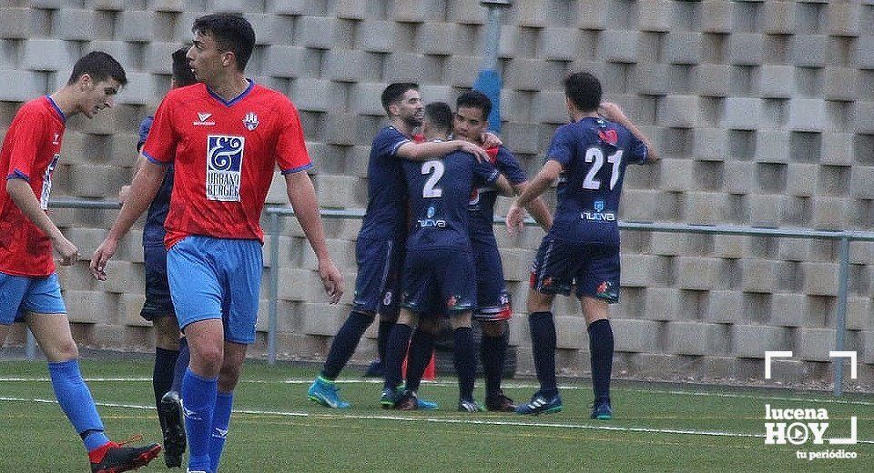  Los jugadores del Lucecor celebran un gol en el partido del pasado domingo en Posadas. Foto: XF Fotografía 