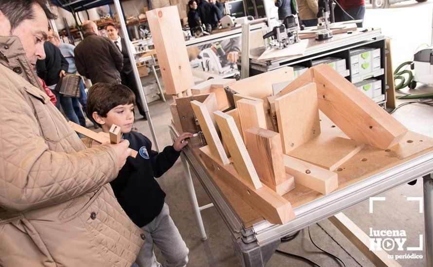 GALERÍA: La empresa Juracor trae hasta Lucena una exposición de Festool, líder en maquinaria electroportátil