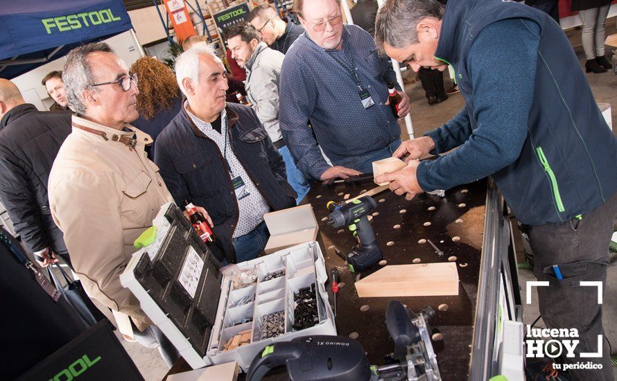 GALERÍA: La empresa Juracor trae hasta Lucena una exposición de Festool, líder en maquinaria electroportátil