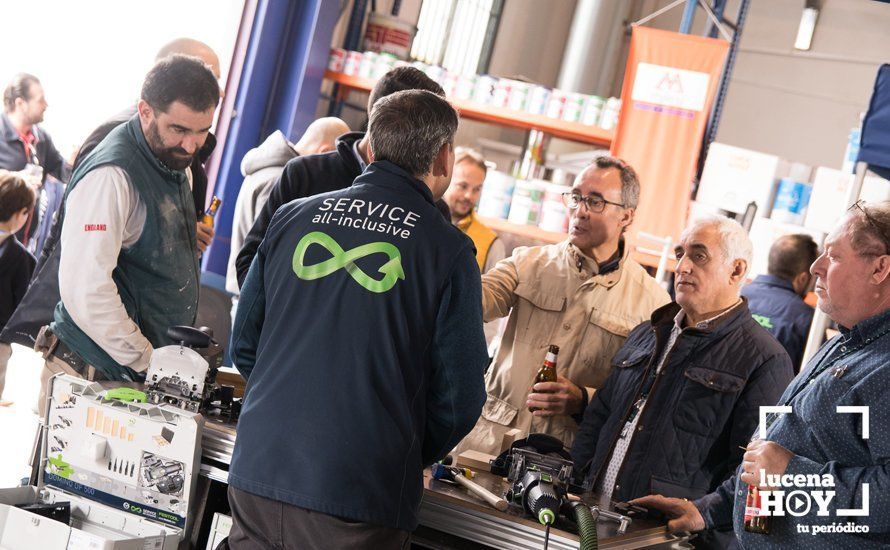 GALERÍA: La empresa Juracor trae hasta Lucena una exposición de Festool, líder en maquinaria electroportátil