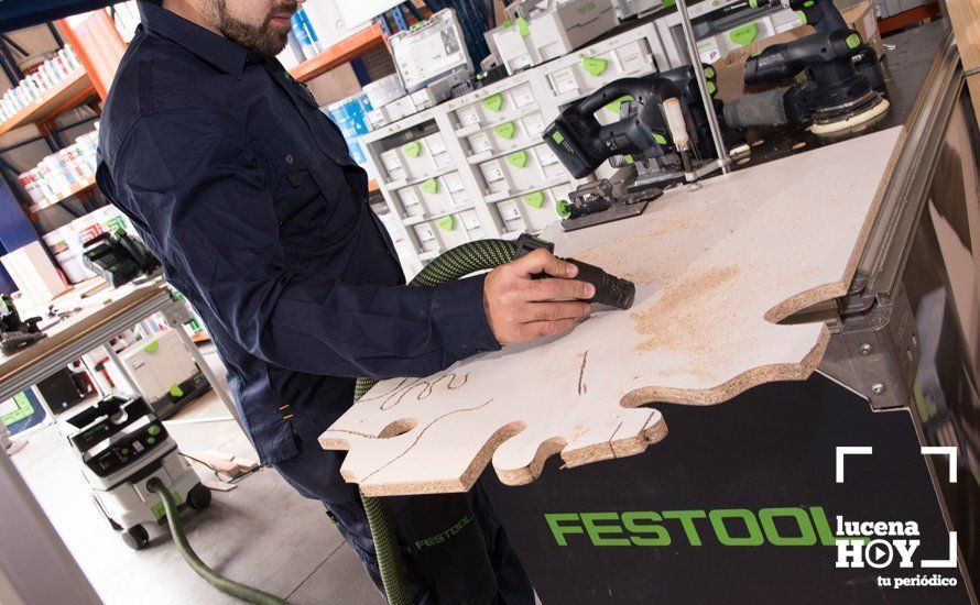 GALERÍA: La empresa Juracor trae hasta Lucena una exposición de Festool, líder en maquinaria electroportátil