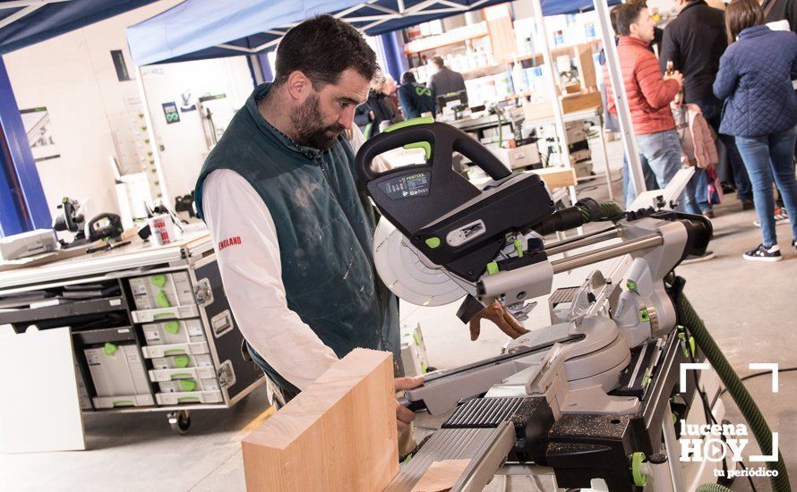 GALERÍA: La empresa Juracor trae hasta Lucena una exposición de Festool, líder en maquinaria electroportátil