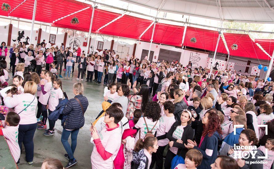 GALERÍA: Cientos de personas se mueven a ritmo de zumba para concienciar sobre el cáncer de mama