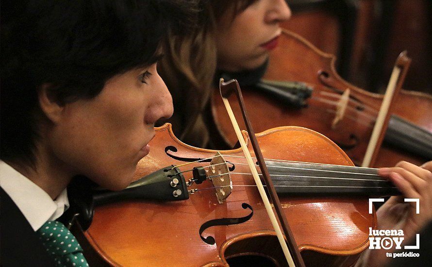 GALERÍA: Brillante concierto de Navidad de la Coral Lucentina y la Orquesta del Conservatorio de Lucena