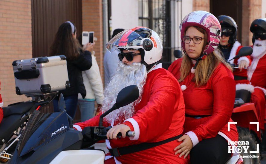 GALERÍA: Más de 150 "papanoeles" en moto toman la ciudad