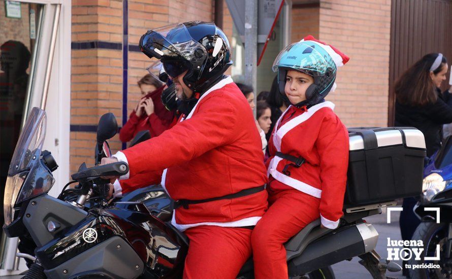 GALERÍA: Más de 150 "papanoeles" en moto toman la ciudad