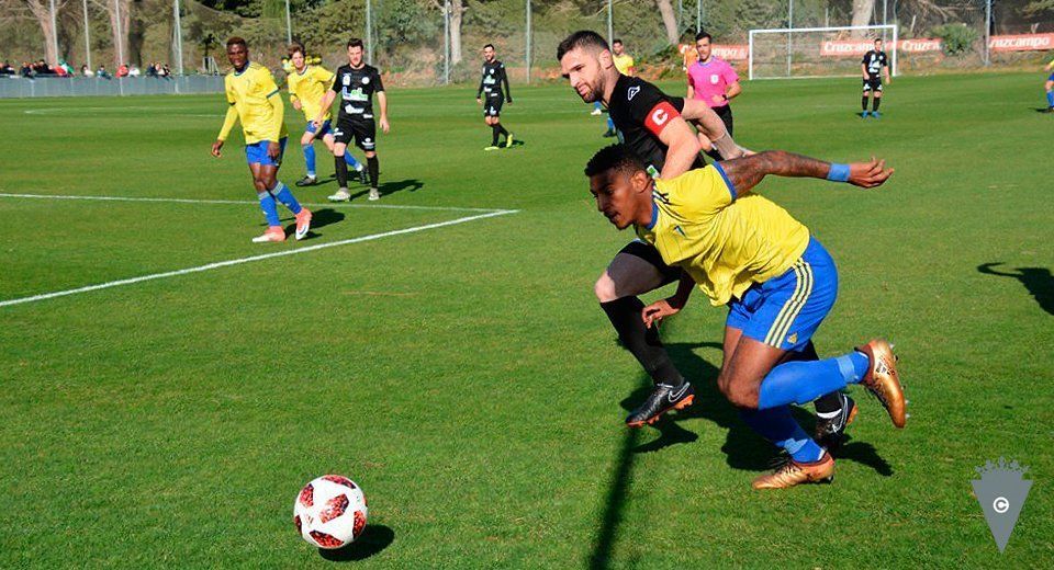 Un lance del partido. Foto: Cadiz CF Un lance del partido. Foto: Cadiz CF