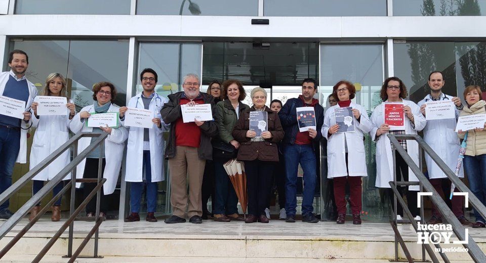  Los médicos de los centros de salud de Lucena piden mejoras en la atención a los usuarios 